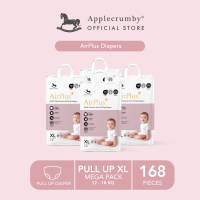 [Mega 4 Packs] Applecrumby® Airplus Diapers