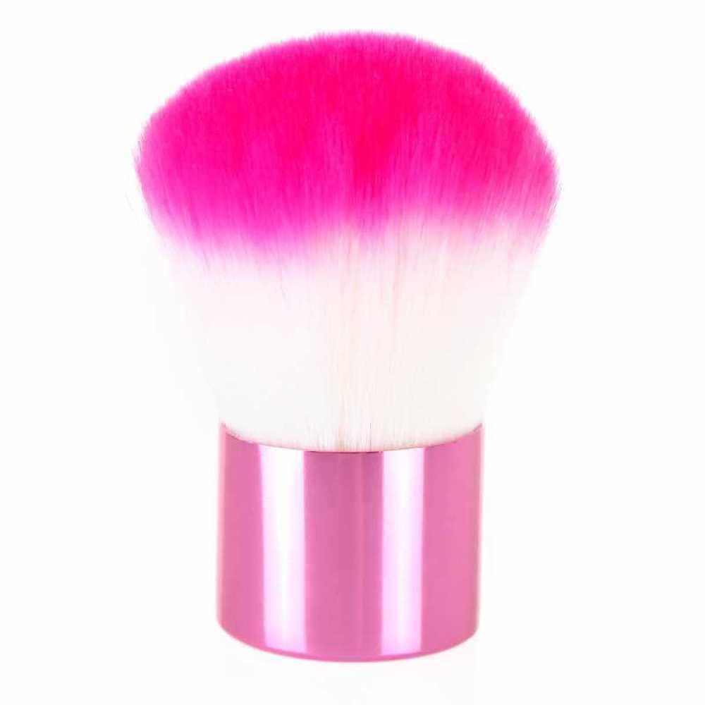 Professional Blusher Brush Foundation Face Powder Cosmetic Makeup Brush Rose (Ro)