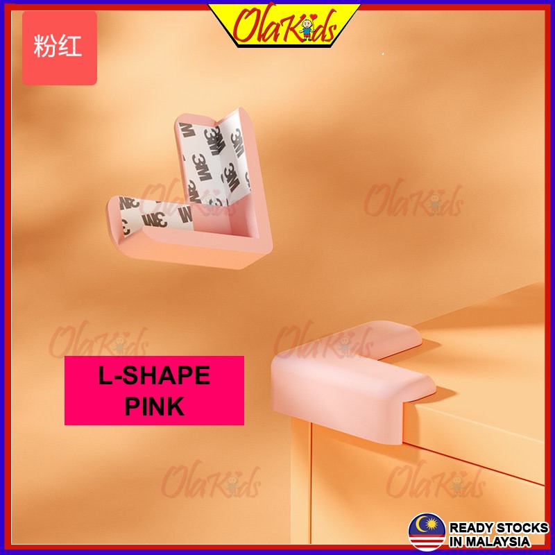 OLAKIDS Edge Protector Table Corner Edge Corner Guard Baby Protector Anti Collision Pelindung Sudut Meja Almari