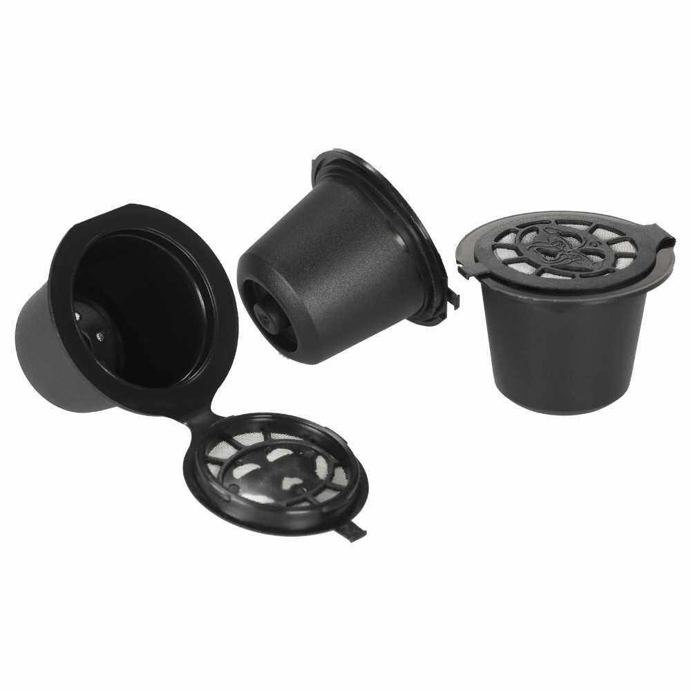 Refillable Coffee Capsule Filter with Spoon Brush Coffee Filter