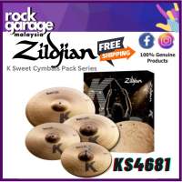 Zildjian K Sweet Cymbals Pack Series - 14H/16C/18C/21R (KS4681)