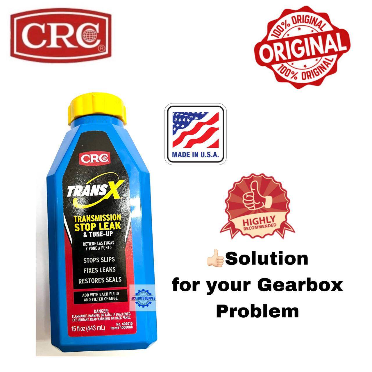 CRC KW TransX Automatic Transmission STOP LEAK & TUNEUP (443mL) Price
