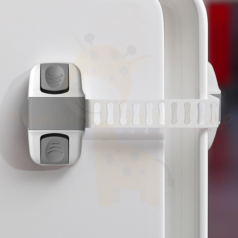 EUDEMON Drawer Lock Child Safety Lock Cabinet Wardrobe Fridge Refrigerator Baby Safety Lock Kunci Laci Kabinet Budak 抽屉锁