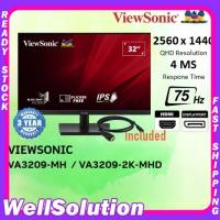ViewSonic VA Series 32″ VA3209-2K-MHD / VA3209-MH FULL HD QHD IPS LCD MONITOR VA3209 [ 4MS  75Hz  VESA  SPEAKER ]