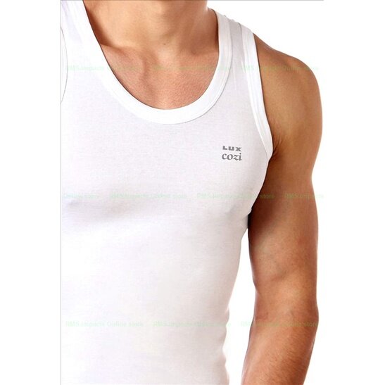 Wear No 1 - 180g Tops Singlet, vest. WEAR NO 1 Singlet White 3PC PACK, mens singlet. Singlet lelaki, baju dalam lelaki.