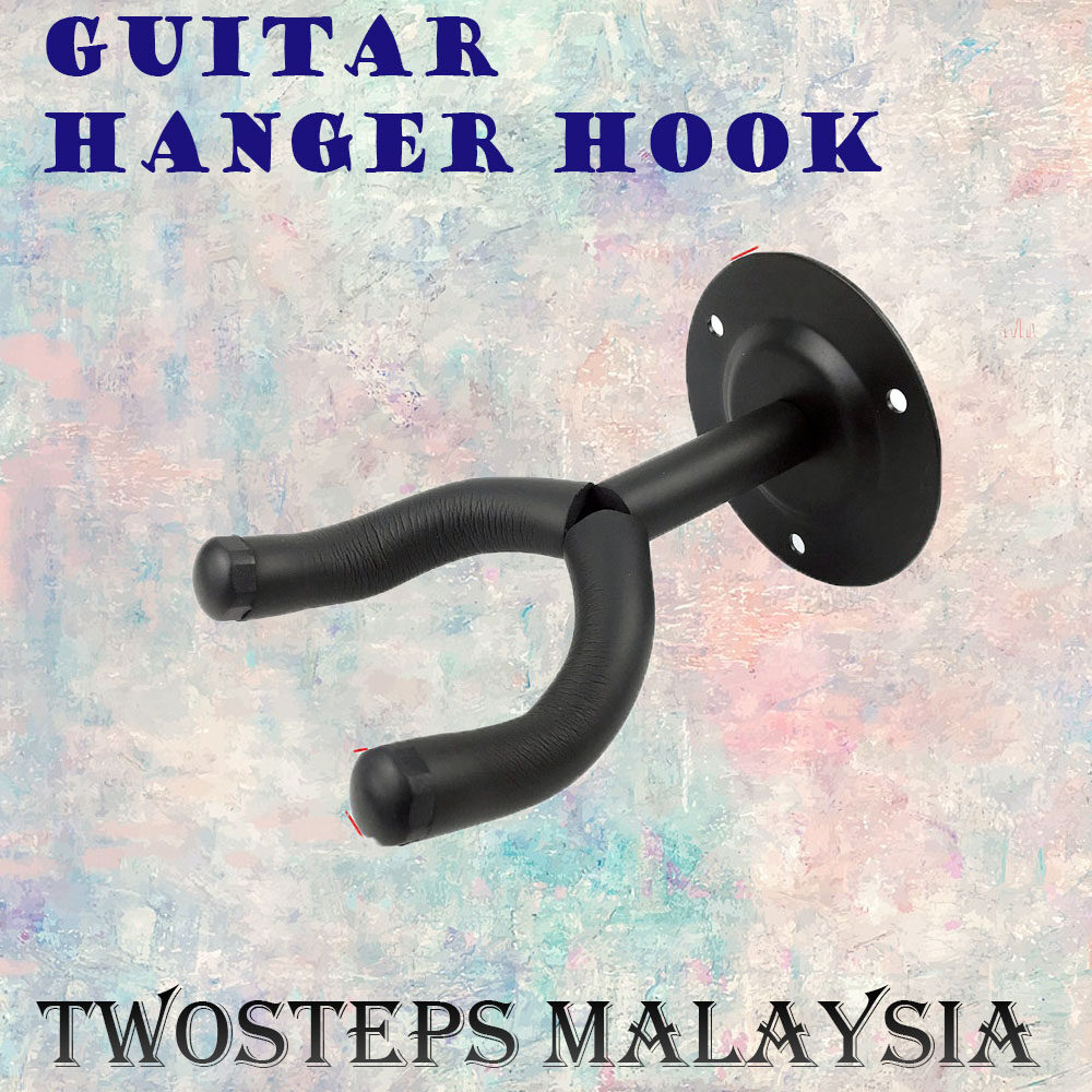 Wall Mount Guitar Hanger Hook for Electric Acoustic Guitar Bass Ukulele String Instrument