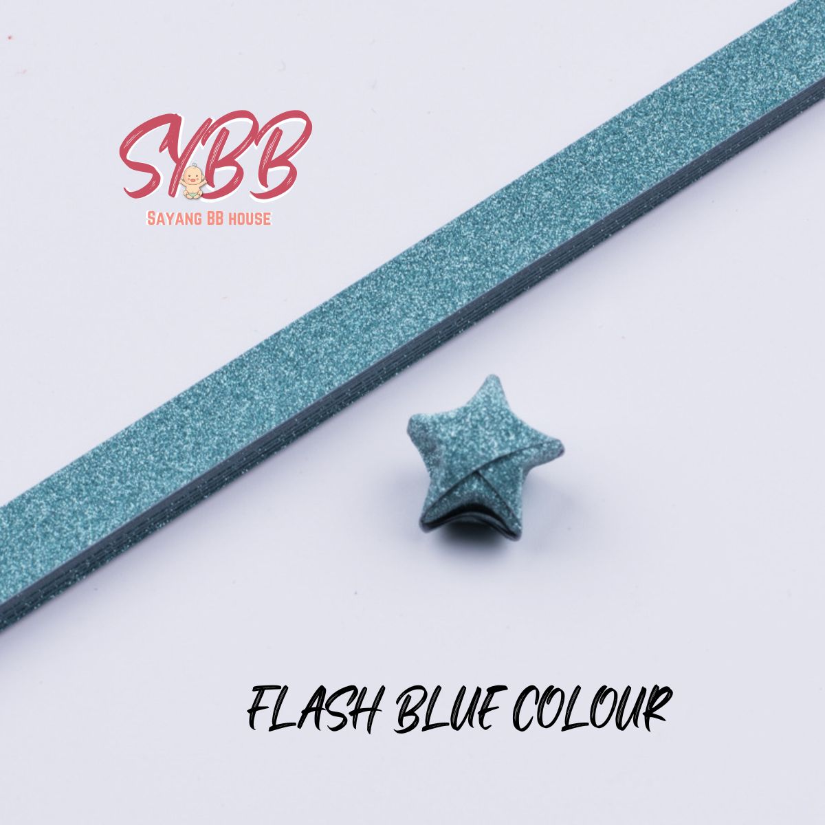 50 Sheets Origami Stars Papers Package DIY Paper Glitter Origami Stars Lucky Star Decoration Paper Strips DIY Hand Art Crafts