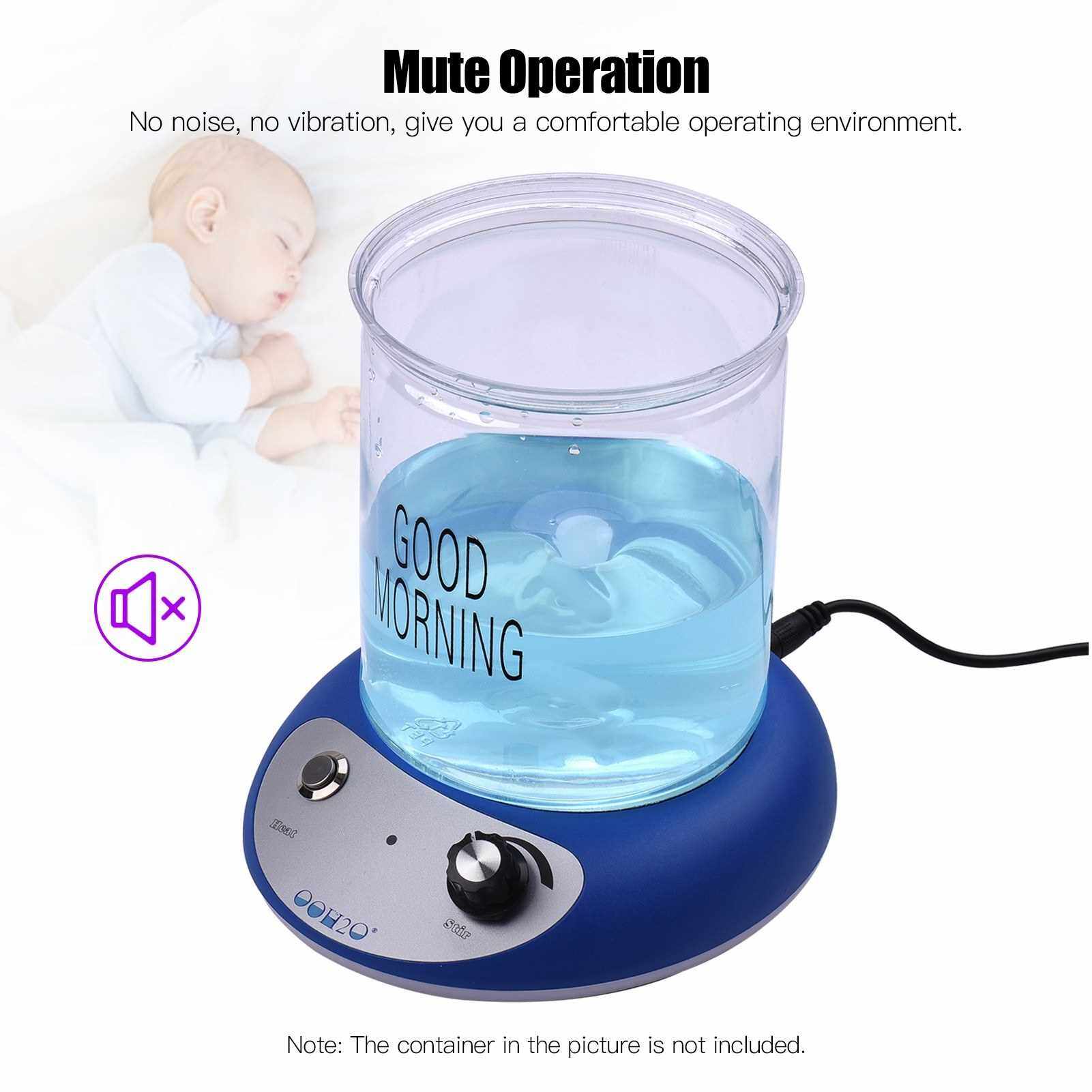 Mini Stirrer Hot Plate Mixer Heating Stirring Machine Speed Adjusting with Stir Bar