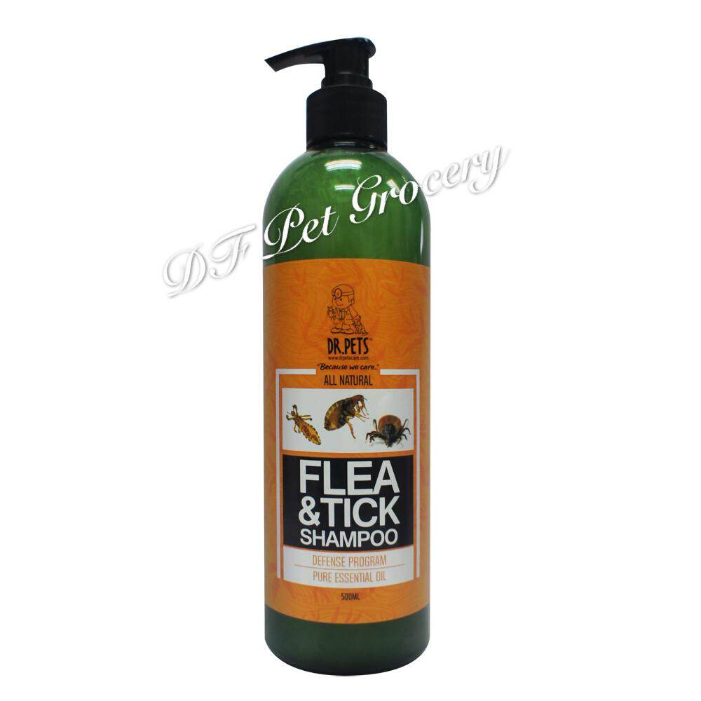 Dr Pets All Natural Flea &amp; Tick Shampoo 500ml For Dog &amp; Cat