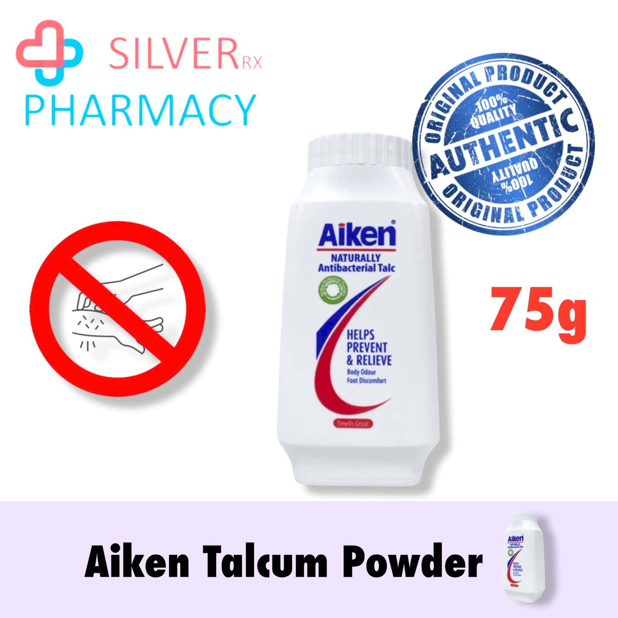 Aiken Naturally Antibacterial Talc [75g / 150g]