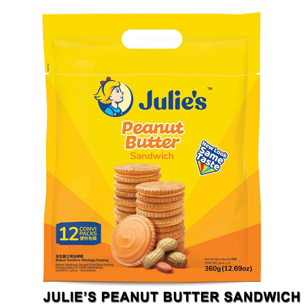 Julie\'s Peanut Butter Sandwich - 360g