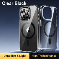 【Ultra Slim】Sanptoch For Magsafe Crystal Clear Phone Case For iPhone 18 17 16 15 14 13 12 Pro Max Non-yellowing Transparent PC Cover For iPhone 17Air 16 15 14 Plus Thin & Light Protection Casing