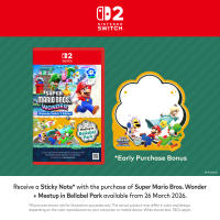 [Nintendo Official Store]Super Mario Bros. Wonder – Nintendo Switch 2 Edition + Meetup in Bellabel Park