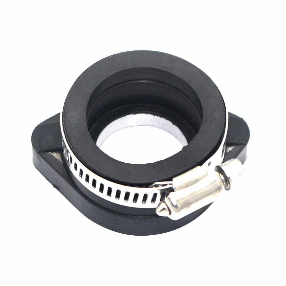 22mm 28 mm Motorcycle Carburetor Interface Rubber Adapter Connecter for Off-road Vehicles (Standard)
