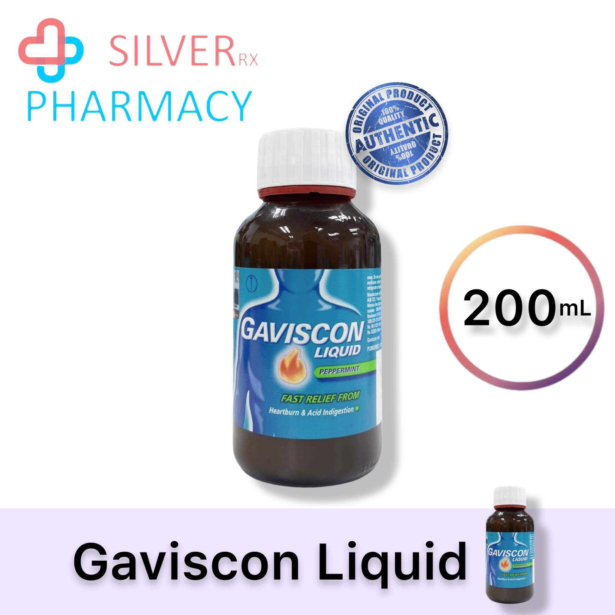 CLEARANCE [Exp 01/2024] Gaviscon Liquid Peppermint 200ml [Single/Twin]