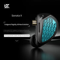 KZ Sonata X 14BA in Ear Monitor HiFi Wired Earbuds with 4 Tuning Switches up to 12 Timbres Studio Recording & Mixing Earphone Portable IEM for Professional Music Engineers Audiophiles