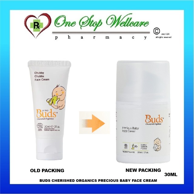 BUDS CHERISHED ORGANICS PRECIOUS BABY FACE CREAM 30ML (EXP:5/2029)