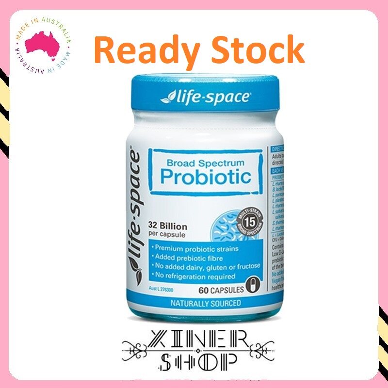 [Import From Australia] [Ready Stock EXP 02/2022] Life Space Broad Spectrum Probiotic ( 60 capsules )