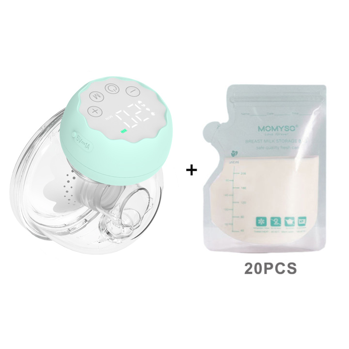 Wearable electric breast pump hands-free portable milk pump invisible painless breast pump 240ml