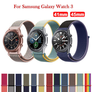 Dây Đồng Hồ Nylon 50 Màu Cho Samsung Galaxy Watch 3 41Mm 45Mm Vòng Tay Thể Thao Thoáng Khí, Dành Cho Đồng Hồ Samsung Galaxy 3 Dây Đeo Cổ Tay thumbnail