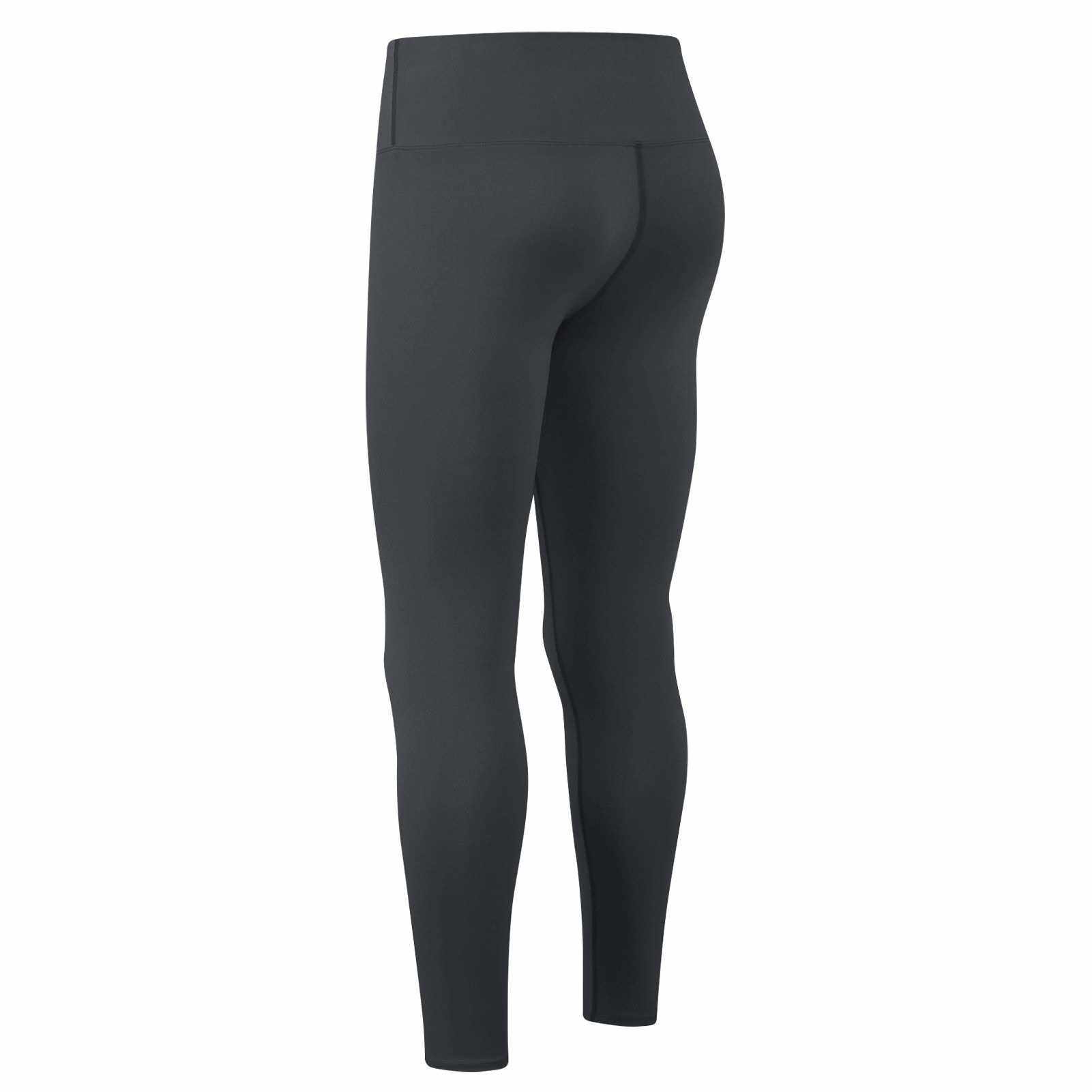 Hot Sale] Women Yoga Leggings Quick Dry Non-See Through High Waist Push Up  Sport Workout Pants (Dark Gray)