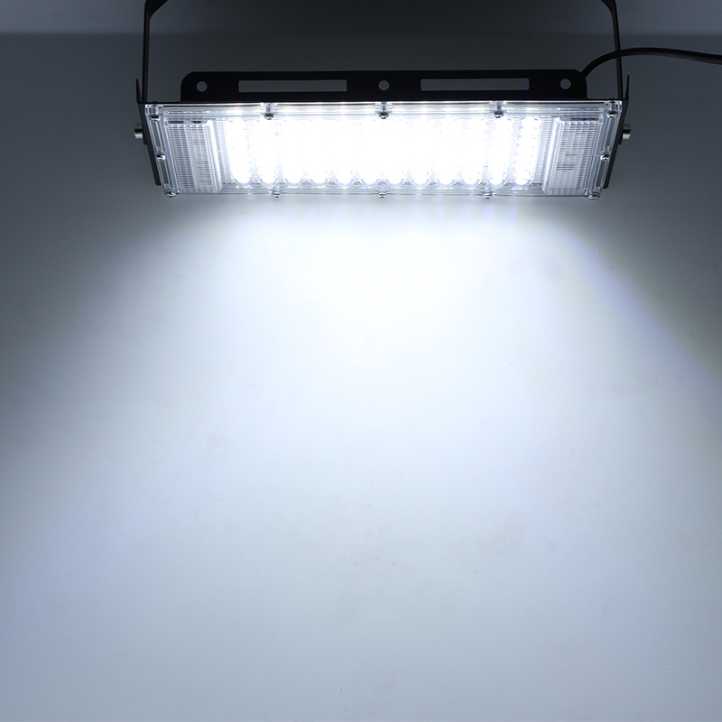 Hunta LED Flood Light 50W 100W AC220V Outdoor Floodlight White Warm White RGB Outdoor Spotlight Waterproof Street Lamp Garden Lighting