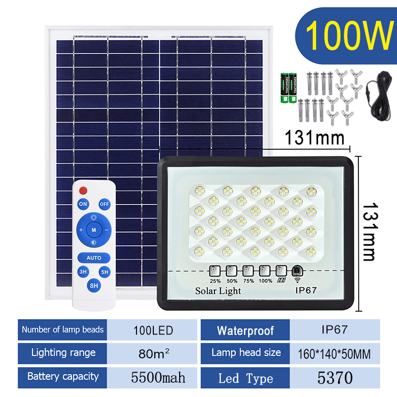 Lampu Solar light Outdoor lighting Nano LED IP67 Waterproof Motion Sensor Floodlight Solar Spotlight太阳能户外灯