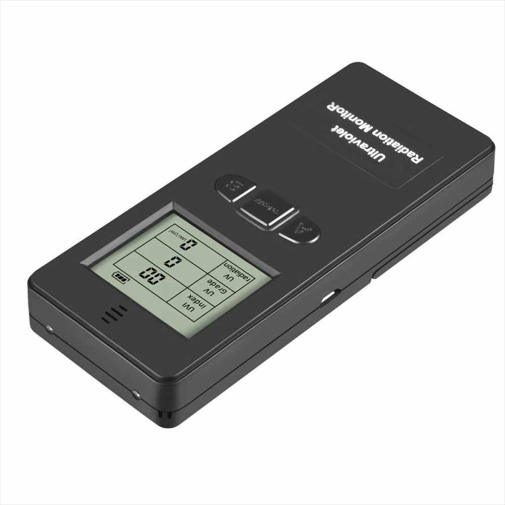 Portable Digital Ultraviolet Radiation Detector Ultraviolet UVI Meter ...