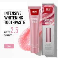 SPLAT Extreme White Toothpaste Intensive Teeth Whitening Protection Against Cavities 75ml