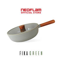 NEOFLAM FIKA Green 26cm Wokpan