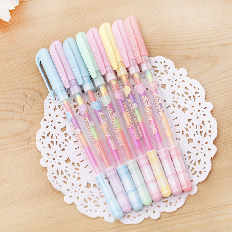 1Pc / 3Pcs 0.8mm Color Change Pen Paper Fluorescent Paint Pens Pencils Writing Markers Highlighters Highlighter Pens Kids Painting Student Gift
