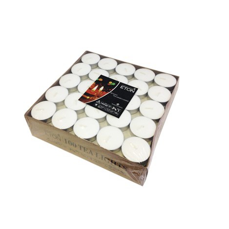 2 Hours / 4 Hours Tealight Candle Lilin 100PCS Works / Tea Light Candle Unscented Candle / Lilin Serai