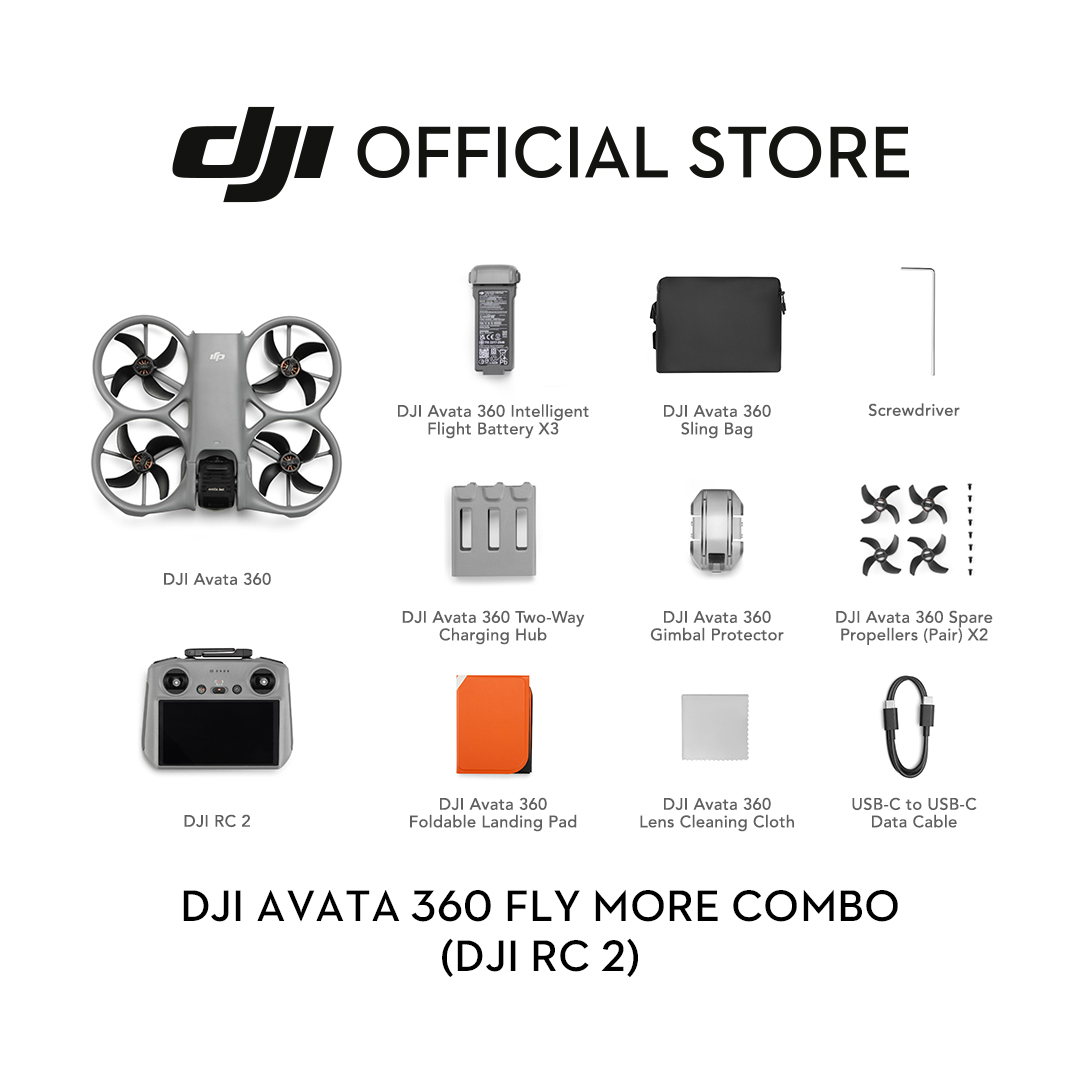 DJI Avata 360 - Camera Drone | 1 Inch Pro Imaging