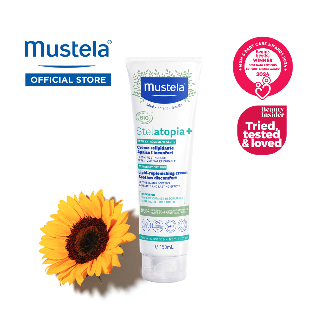 MUSTELA Stelatopia+ Lipid-Replenishing Cream for Extremely Dry Skin 150ML