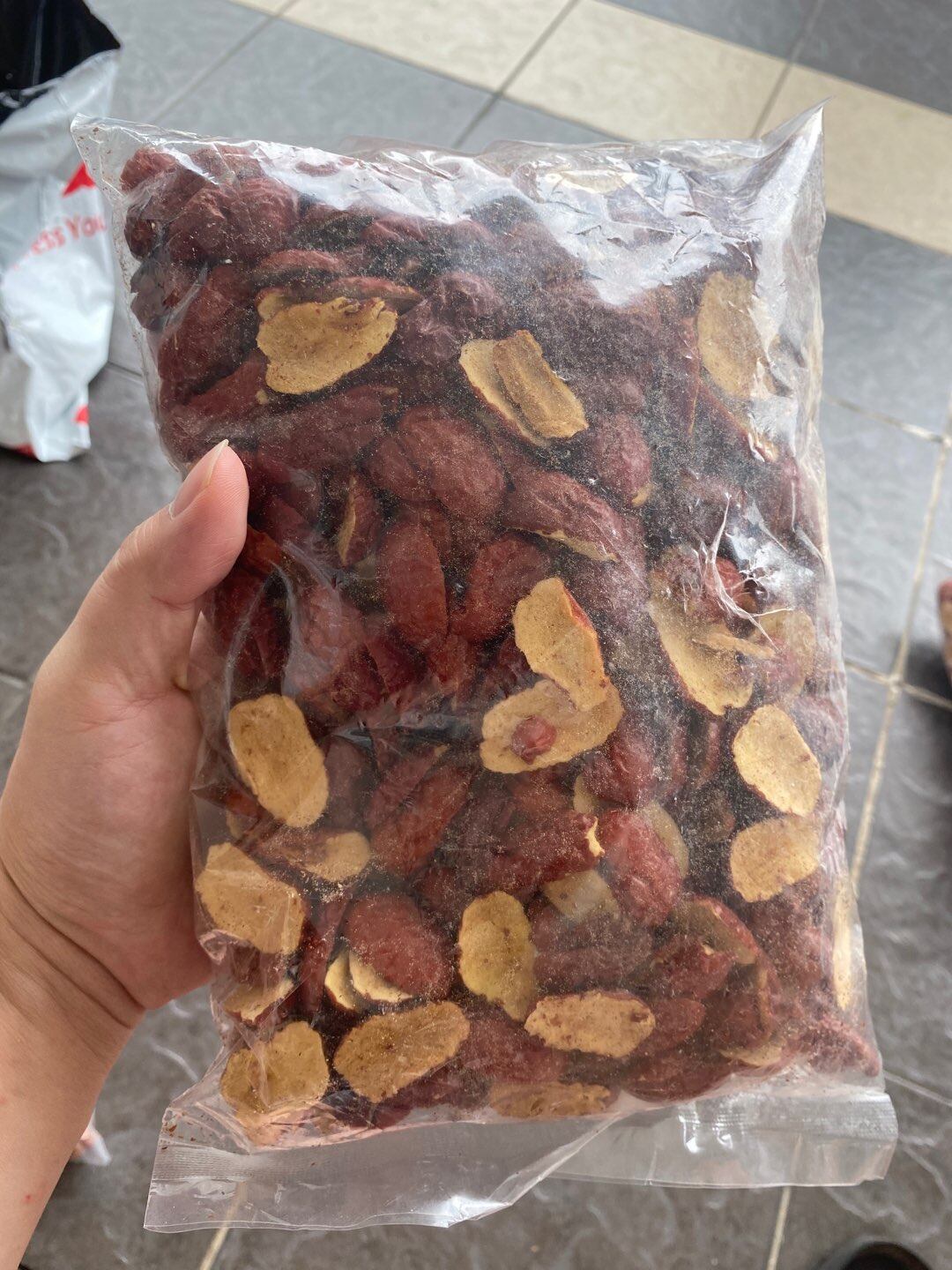 Liliana Herbs -【No Sulphur】500克 新疆红枣脆片袋装 500gram Xinjiang Dried Red Dates Chips Slices Kurma Merah Slice Kering