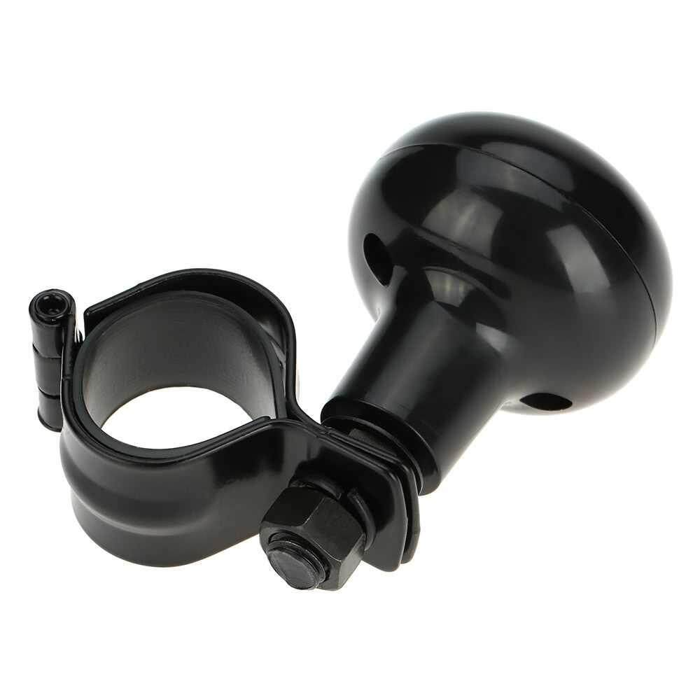 Black Universal Car Heavy Duty Steering Wheel Knob Spinner Handle Knob (black)