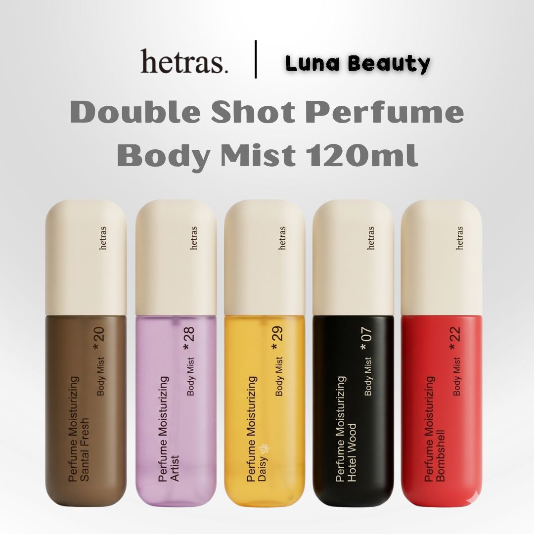 [Hetras] Double Shot Perfume Body Mist 120ml