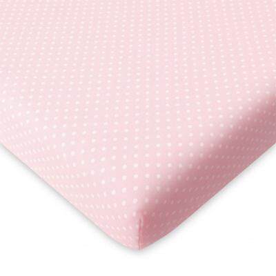 ComfyBaby: Comfy Living - Fitted Sheet 28\'+String.fromCharCode(34)+\'x52\'+String.fromCharCode(34)+\' - PINK DOT