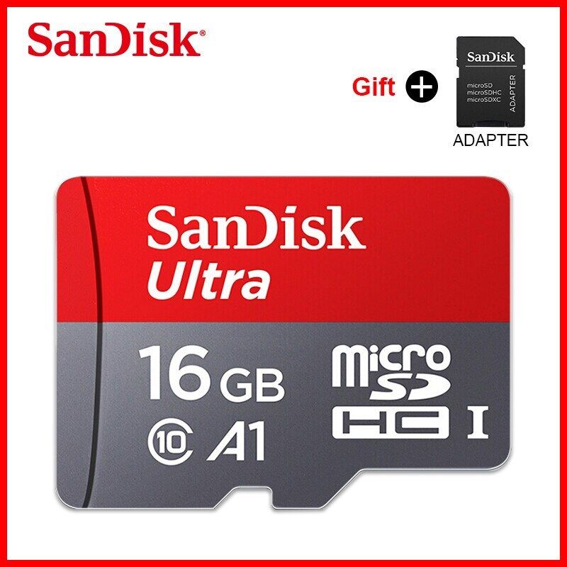 Bảng giá SanDisk Ultra Thẻ Micro SD 200GB 128GB 64GB Thẻ Nhớ 32GB 16GB Cartao Memoria De A1 SDHC/SDXC Thẻ TF Class 10 THẺ FLASH Phong Vũ