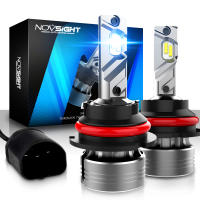 Novsight New Arrival N55 LED Car Headlight 9005(HB3) 9006(HB4) 9007 9012 H1 H3 H4 H7 H11 H13 LED Headlight Bulb Kit Fog Light High/Low Beam 6500K Extremely Bright 90W 18000LM Plug&Play Ready Stock 2 Pcs 1 Year Warranty