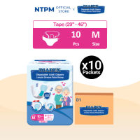 (D1) Diapex Basic Plus Adult Diapers M (10s) x 10 Bags
