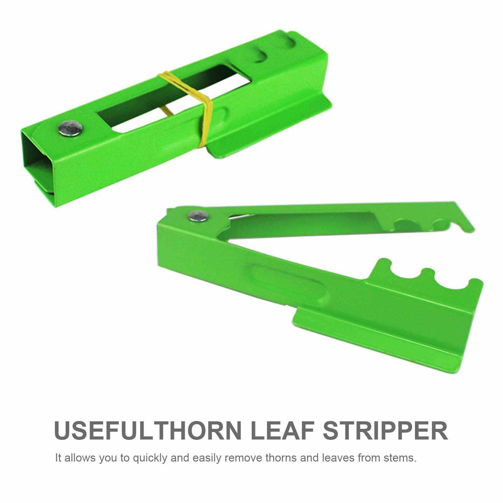 Iron Thorn Leaf Stripper Thorn Leaf Pruners Forceps for Rose Flower DIY