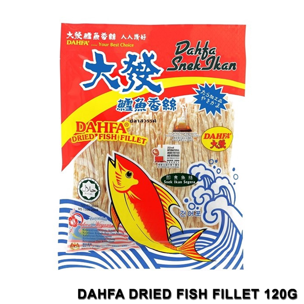 Dahfa Dried Fish Fillet 120g