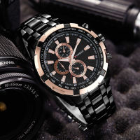CURREN Fashion Casual Men Stainless Steel Quartz Watch Top Luxury Brand Men Watch Waterproof Business Watch