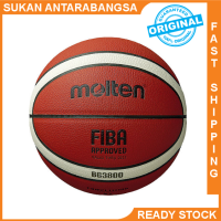 Molten BG3800 Basketball – Size 5 6 & 7 | Premium Composite Leather