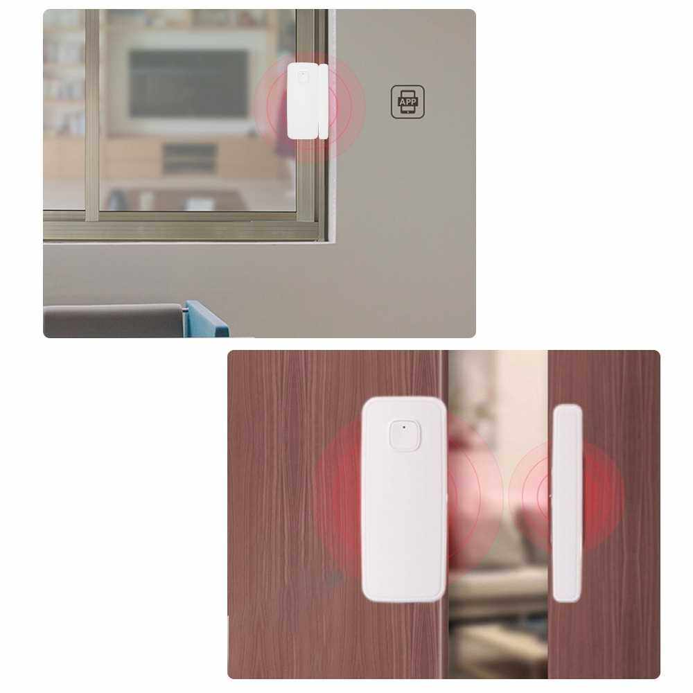 eWelink BT WIFI Door Sensor APP Control Door Window Opening Security Alarm Sensor Magnetic Switch Wireless Detector Linkage WIFI Switch (Standard)