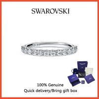 🔥Swarovski🔥 S925 sterling silver series Womens Fashion {new style} Ring 0.5 carat total weight of cultured diamonds round cut Eternity ring Birthday Gift Valentines Day Gift