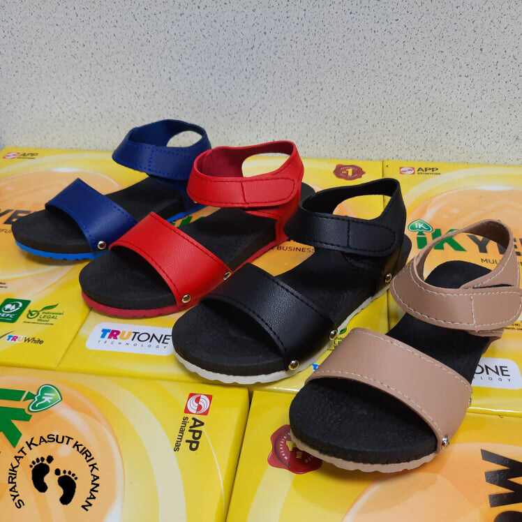 ✨Ready Stock✨ Kasut Kiri Kanan Kids Shoe Unisex New Fashion Summer Sandal