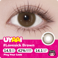 【Natural Series 14.2~14.5mm】UYAAI Contact Lens Power(0.00~-6.00) Korean Style Daily&Make up Lens 1pair(2Pcs)
