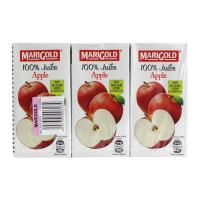 Marigold Juice 100% Apple (3 x 200ml)